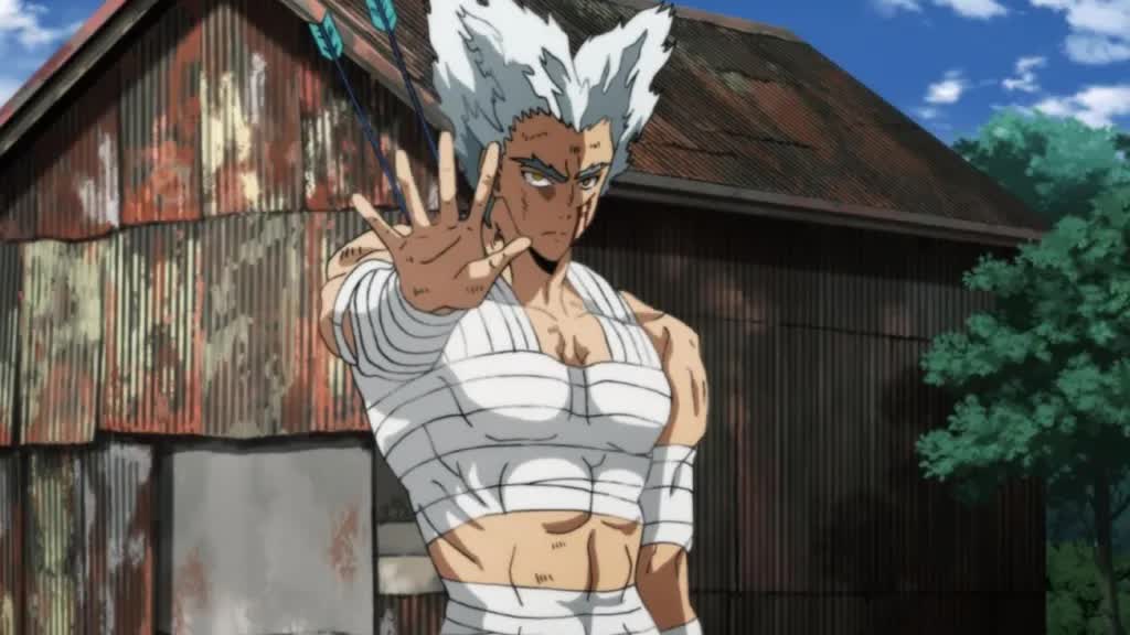 One-Punch Man anime scene