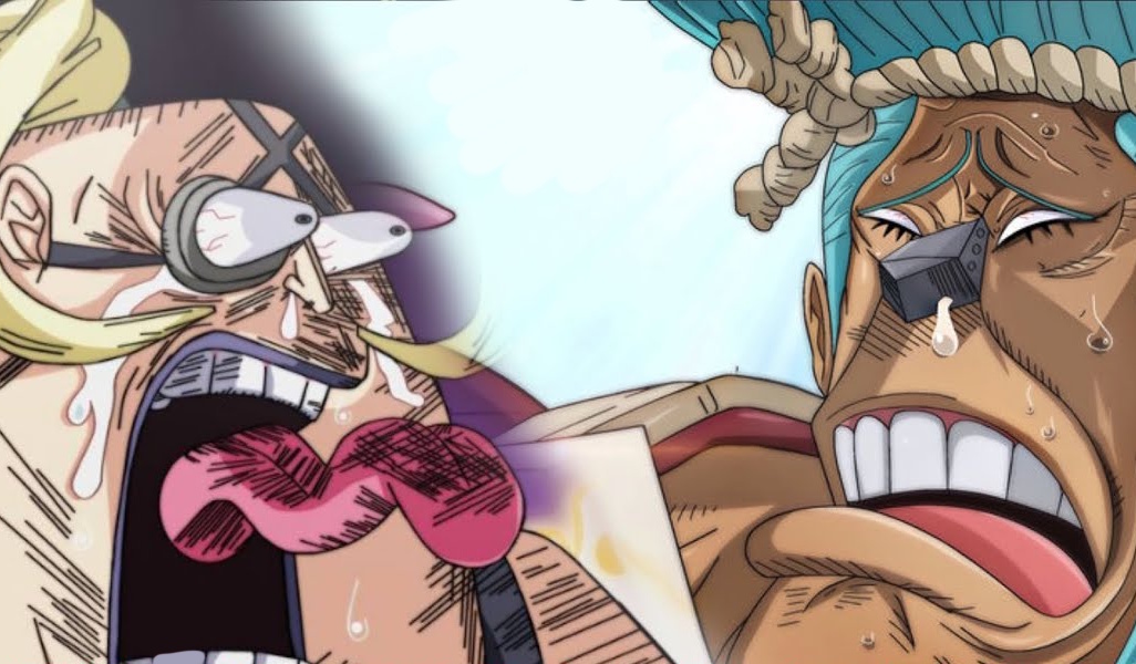 Franky and Queen from One Piece