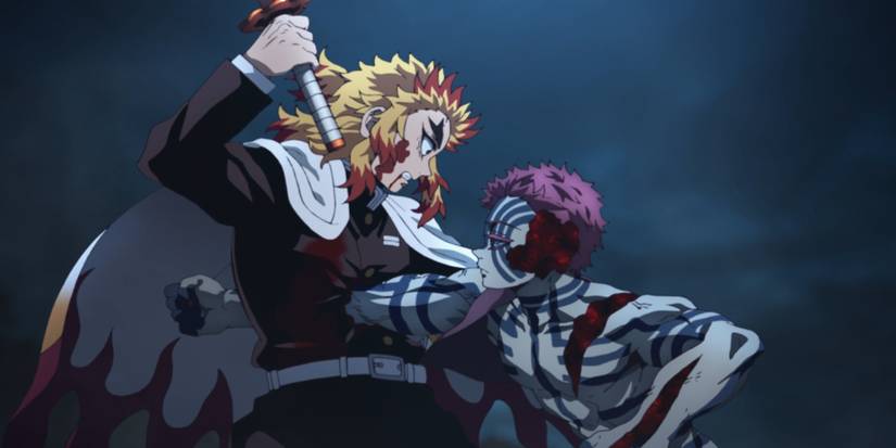 Demon Slayer: Mugen Train battle scene