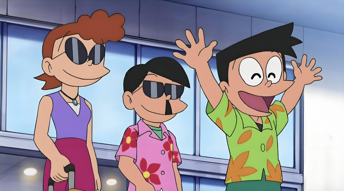 Suneo’s family is rich but not the richest in Doraemon