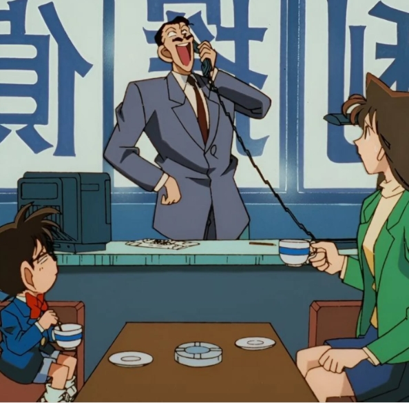 Mori Kogoro’s overconfidence.