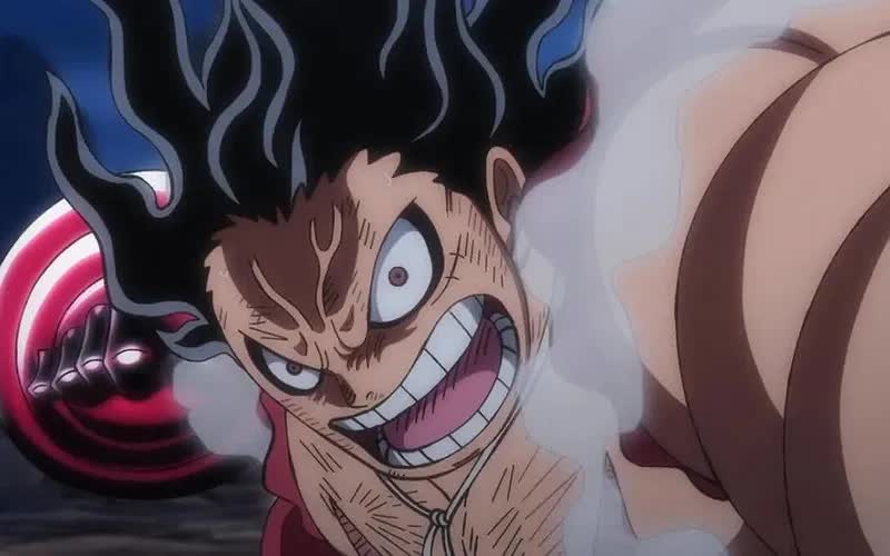 Luffy Gear 4 transformation
