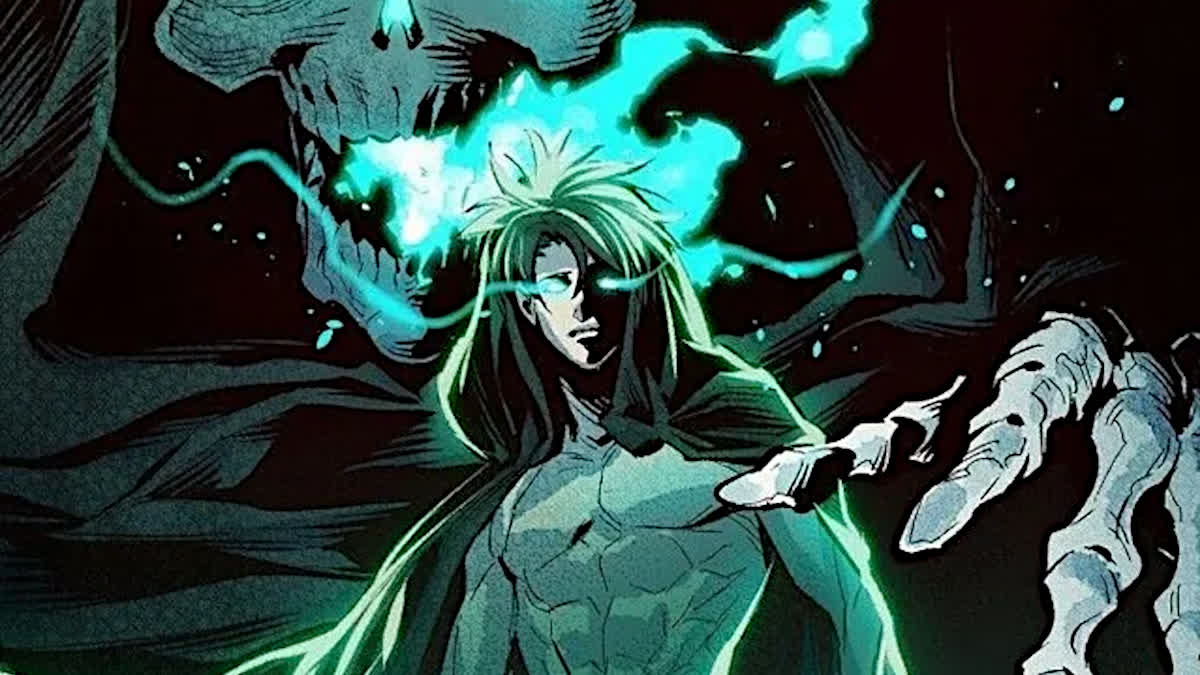 The Lone Necromancer manhwa cover