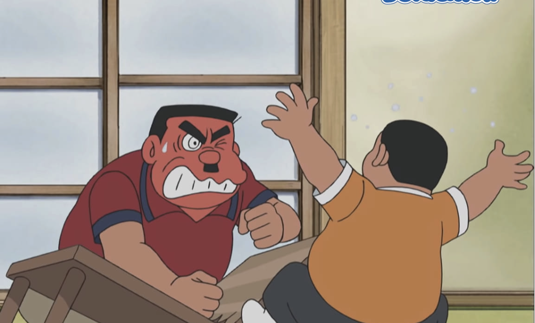 Jaian is genuinely afraid of his dad.
