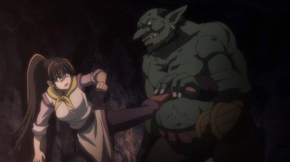 Goblin Slayer anime scene