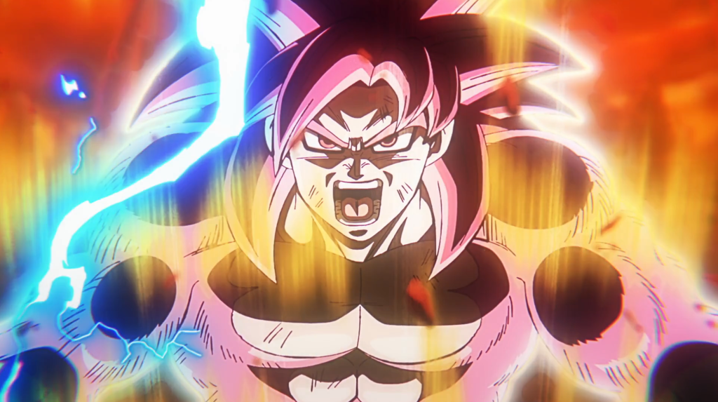 Dragon Ball Daima Goku SSJ4 vs Gomah fight
