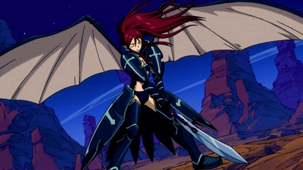 Erza Scarlet's Purgatory Armor Sword
