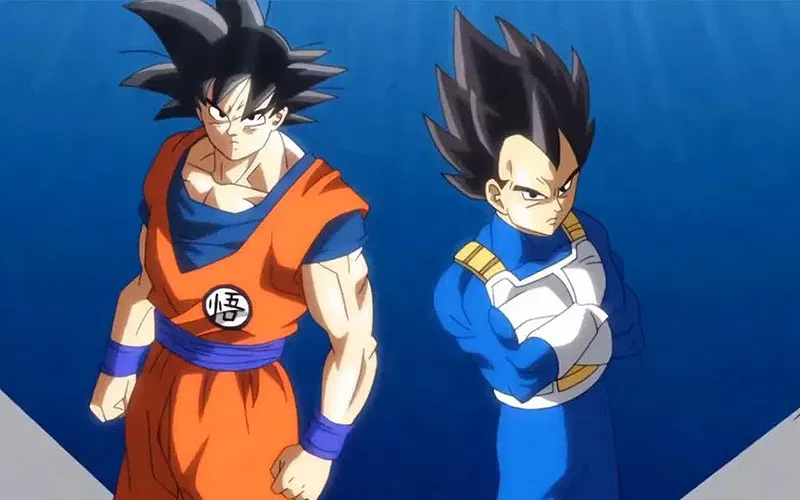 Goku and Vegeta