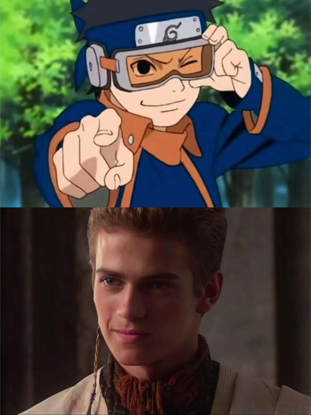 Obito Uchiha and Darth Vader comparison