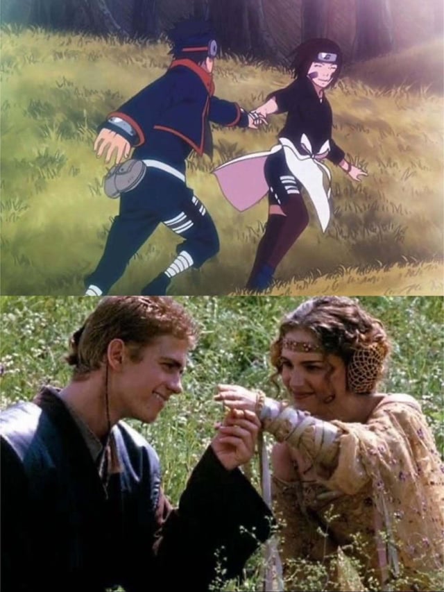Obito and Anakin's tragic loss