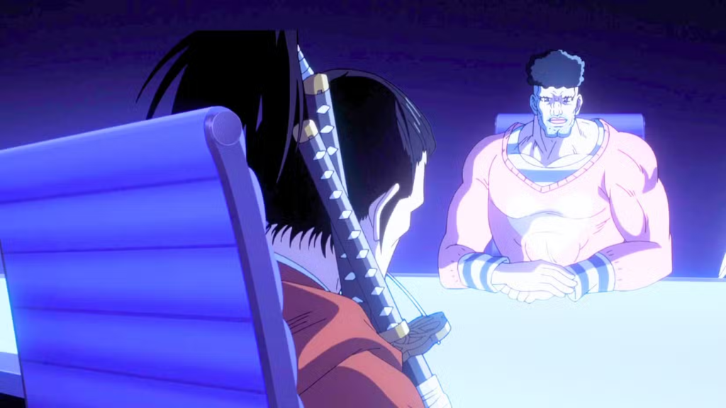 Atomic Samurai missing hair bun in Season 3