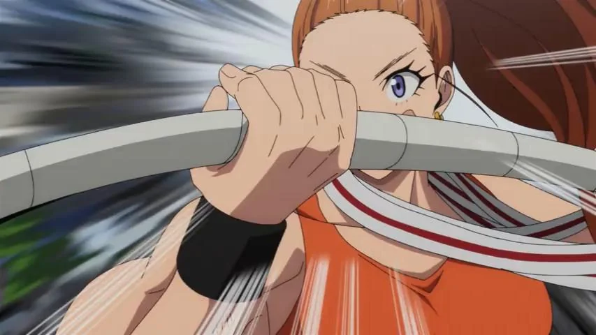 Captain Mizuki with six fingers in One Punch Man