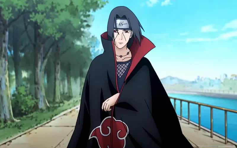 Itachi Uchiha using Tsukuyomi
