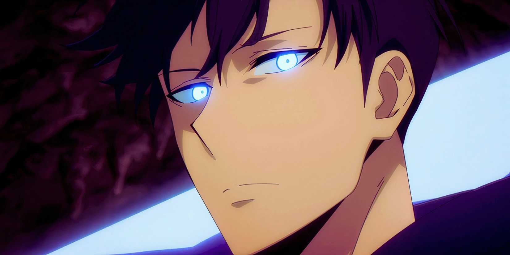 Sung Jinwoo expressive scenes in Solo Leveling manhwa