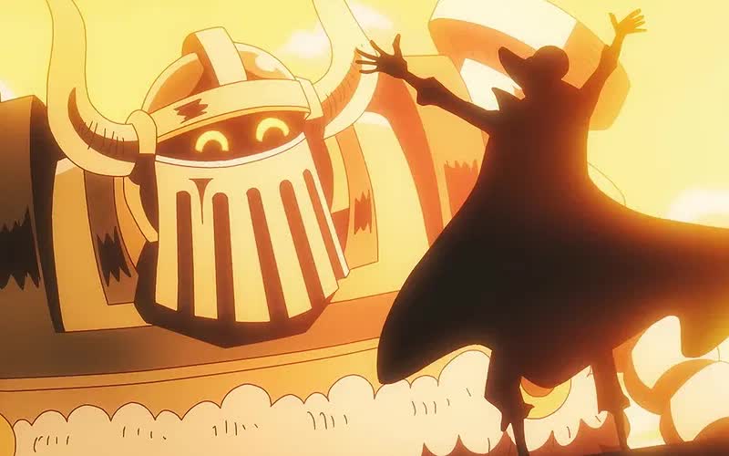Joy Boy silhouette in One Piece episode 1153