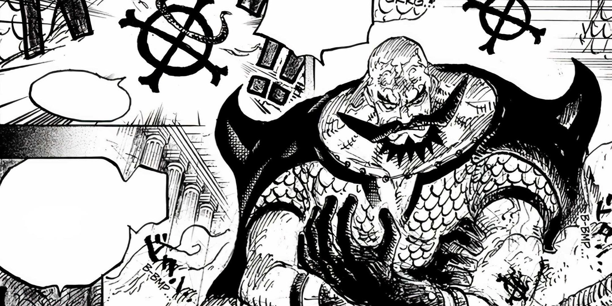 King Harald accepting the Depths Covenant in One Piece chapter 1168