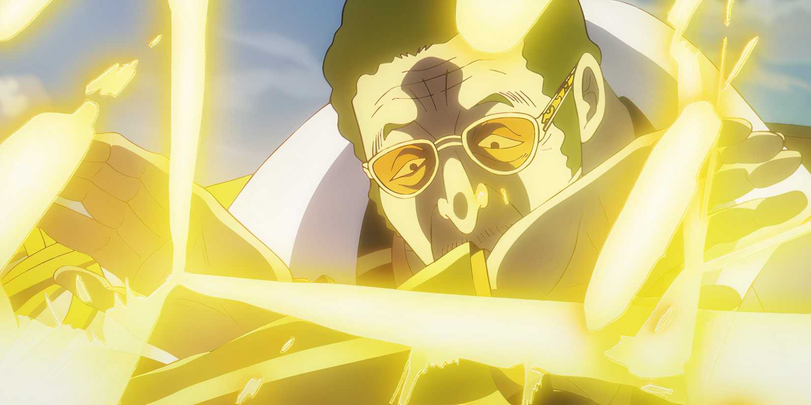 Admiral Kizaru in One Piece