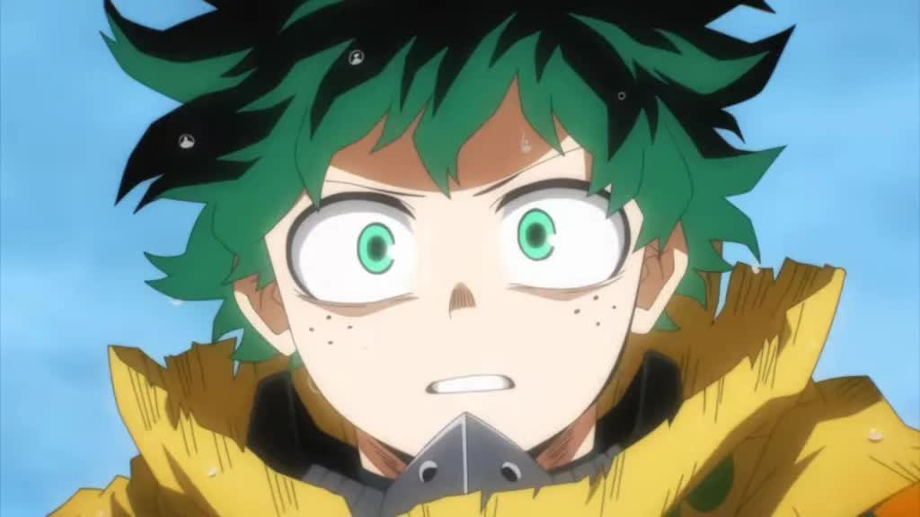 Izuku Midoriya from My Hero Academia