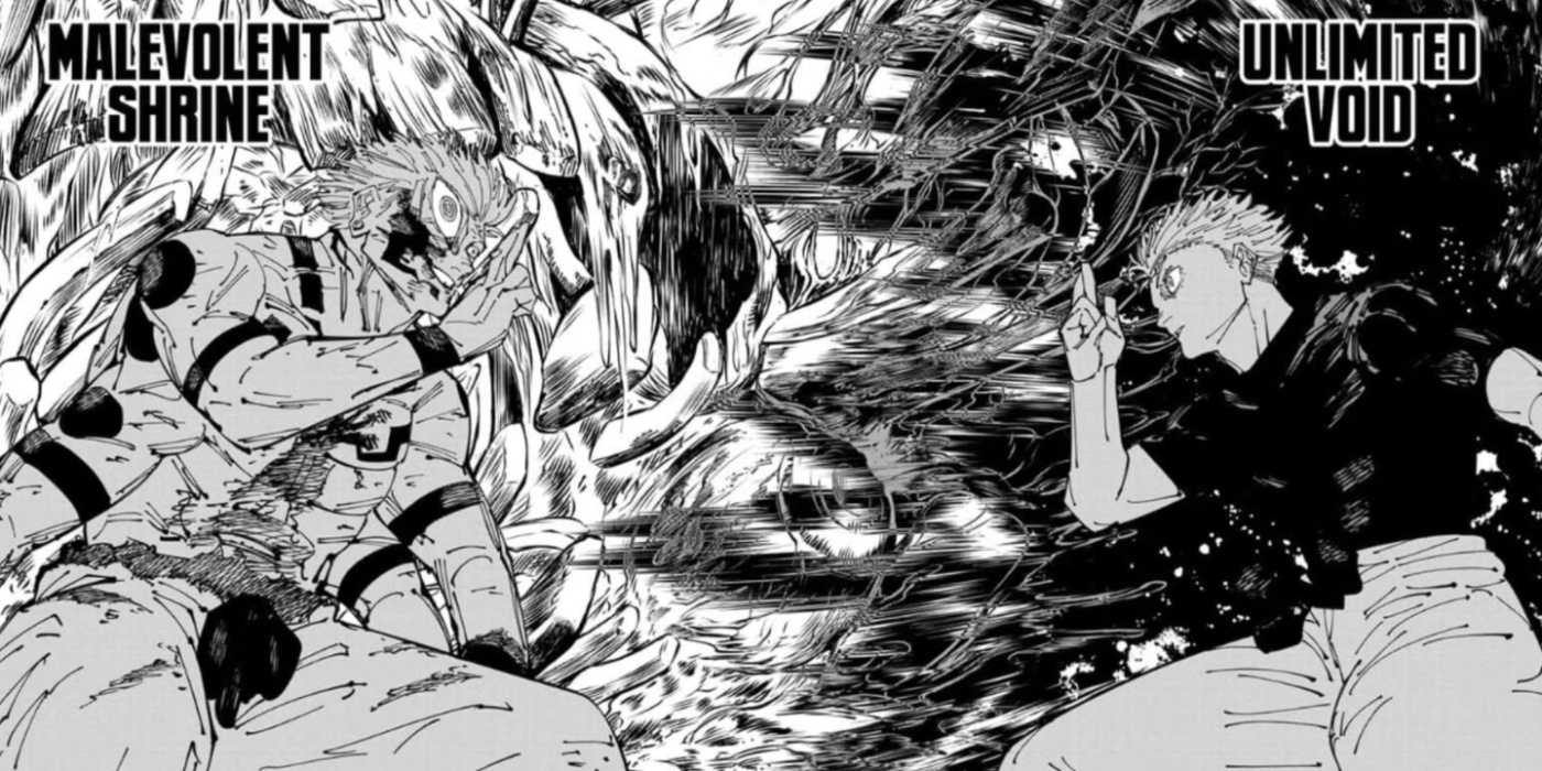 Collage showing Sukuna's impact in Jujutsu Kaisen Modulo
