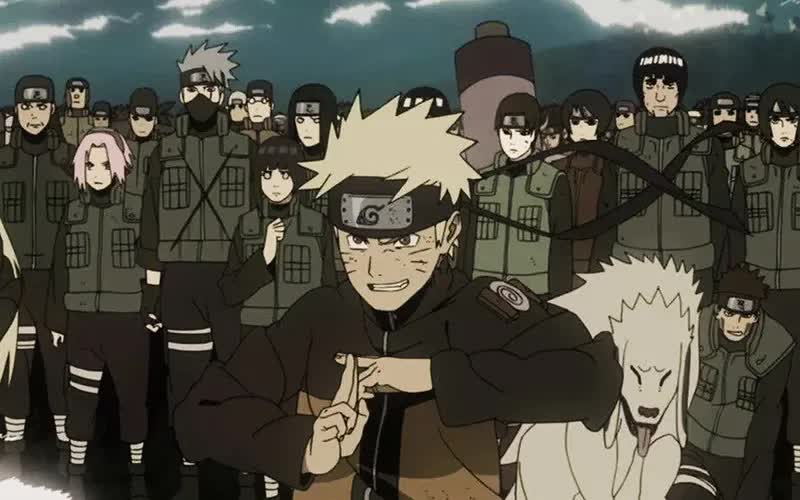 Naruto AI live-action trailer scene