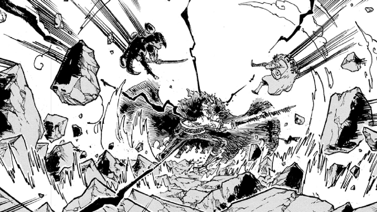 Rocks D. Xebec vs Garp and Roger