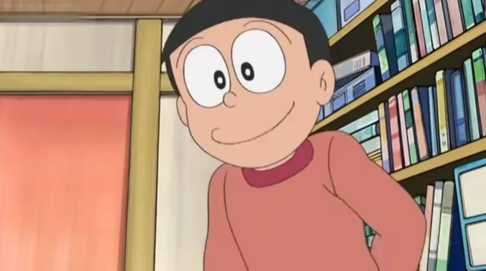 Nobisuke inherits all of his father's personality.