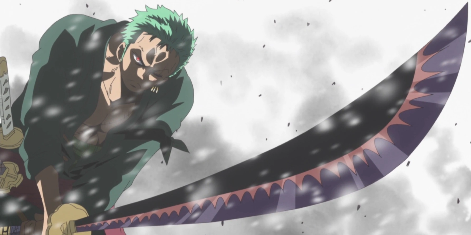 Zoro holding Shusui sword