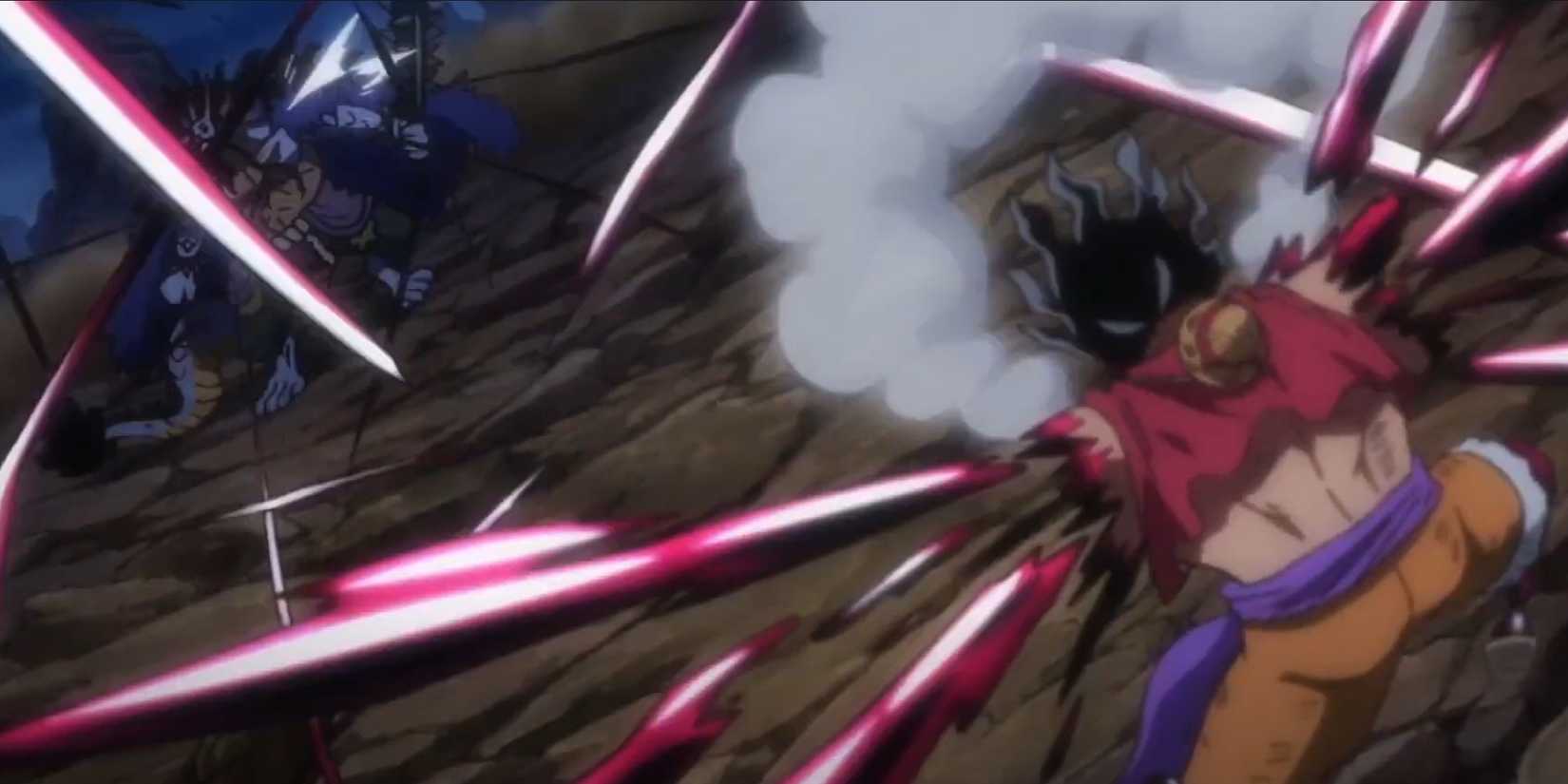 Dark Luffy Gear 4 Snakeman fan concept