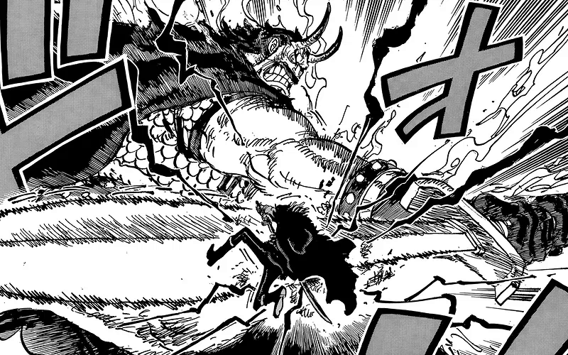 Rocks vs Harald in One Piece