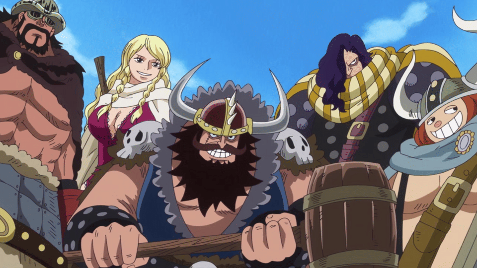 Elbaf giants in One Piece