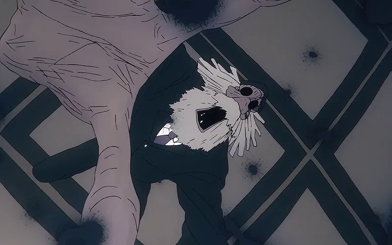 Saturn reduced to a skeleton after Imu's punishment