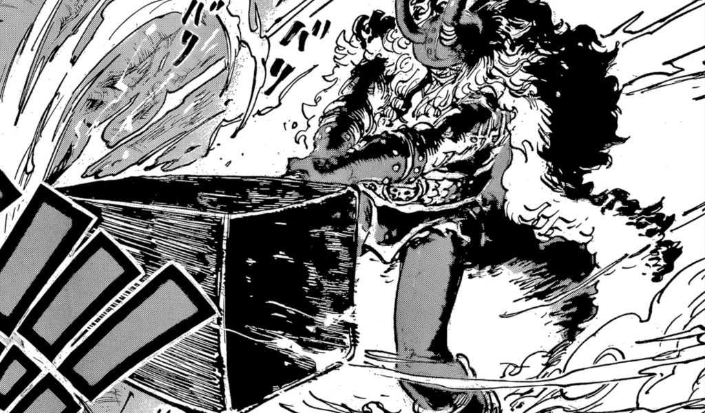 Ragnir hammer in One Piece