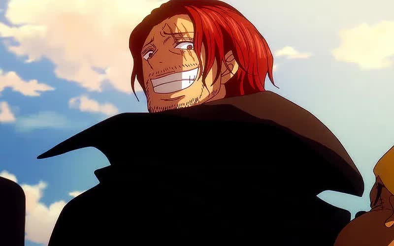 Shanks character in One Piece anime