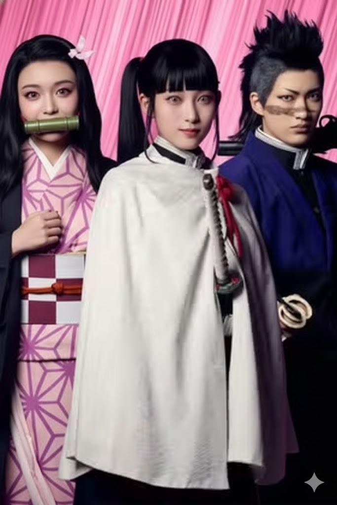 Demon Slayer stage play characters