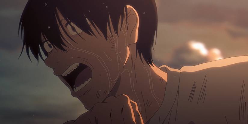 Yoshiki yells at Hikaru in The Summer Hikaru Died