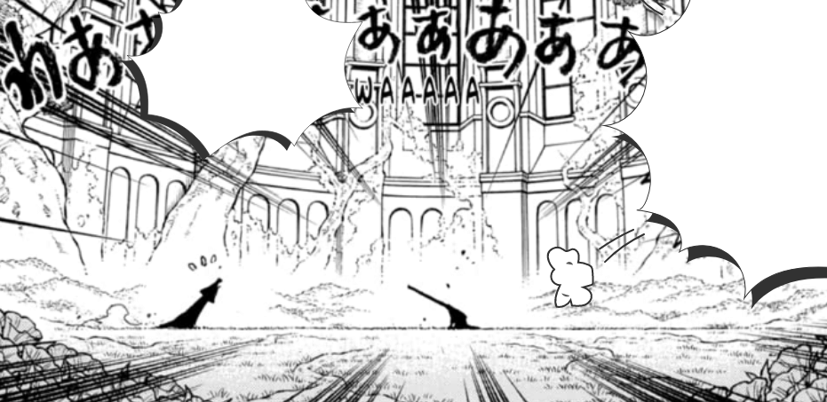 Imu showing fear from Conqueror's Haki