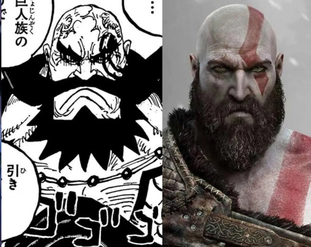 King Harald's design in One Piece