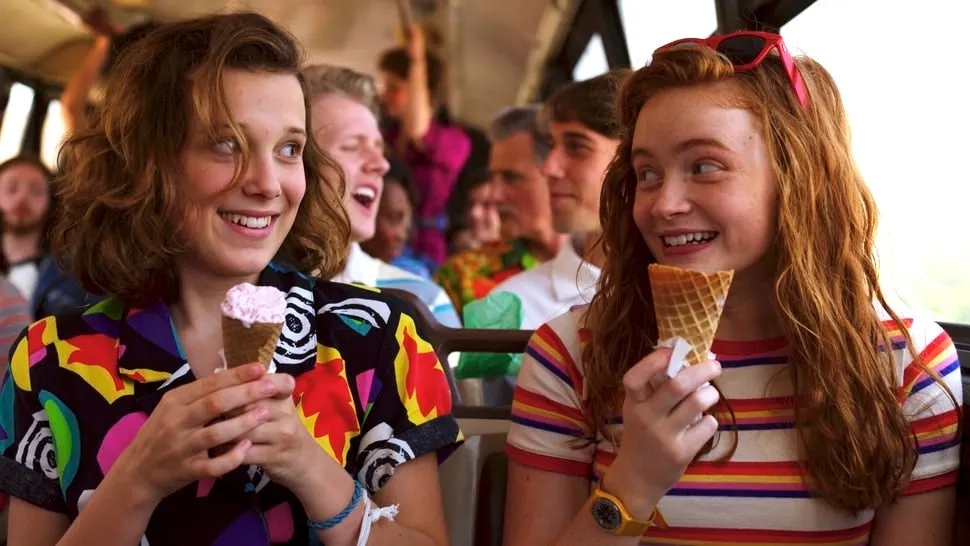 Eleven in Stranger Things