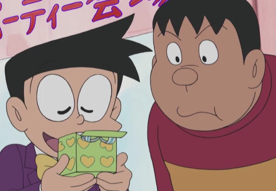 Suneo's boastful personality annoys many. (Screenshot)