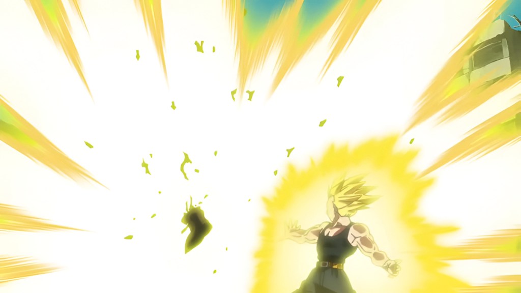 Future Trunks defeats Androids in future