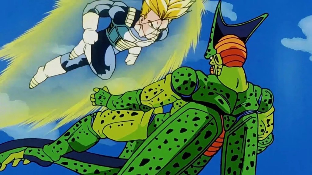 Future Trunks vs Semi-Perfect Cell