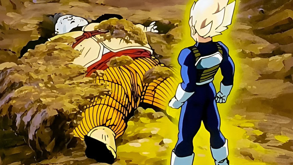 Super Saiyan Vegeta defeats Android 19