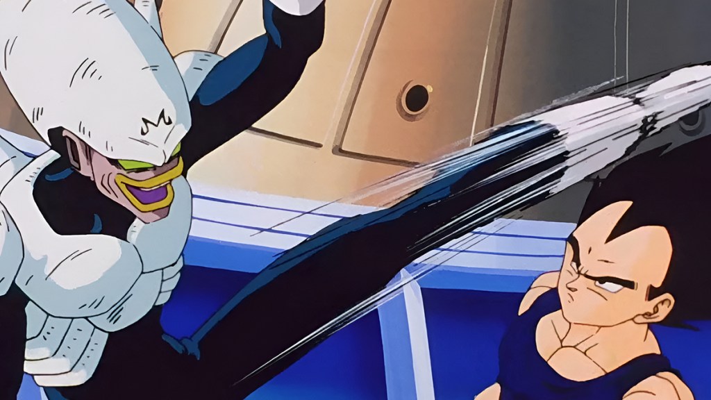 Vegeta defeats Pui Pui