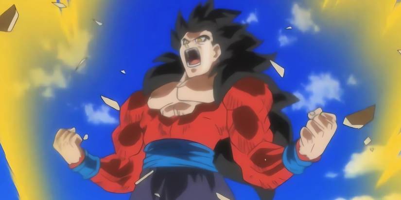 Super Saiyan 4 Gohan fan art by Toyotaro