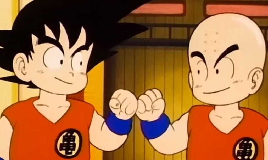 Goku and Krillin in Dragon Ball (1986)