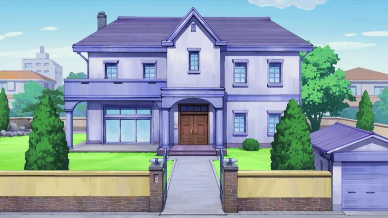 Suneo's mansion. (Screenshot)