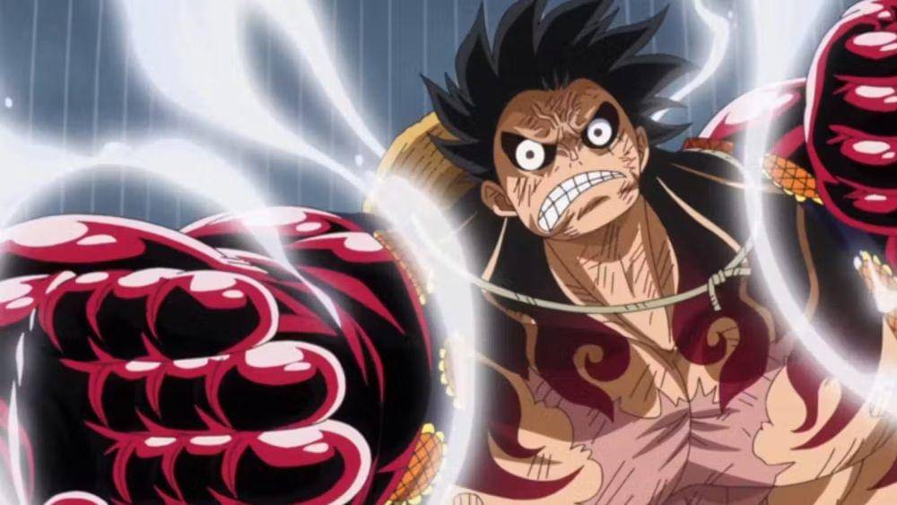 Luffy using Haki