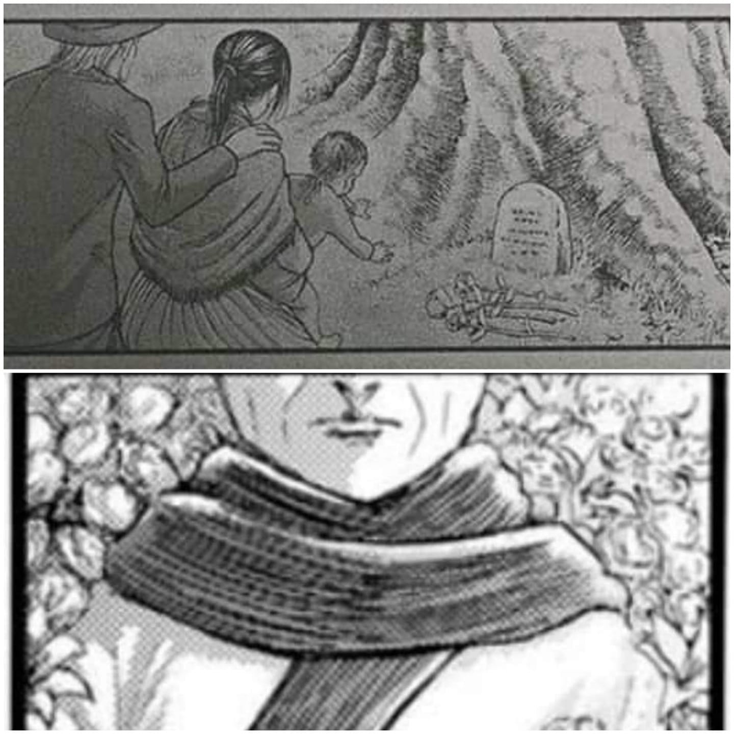 Mikasa mourning Eren