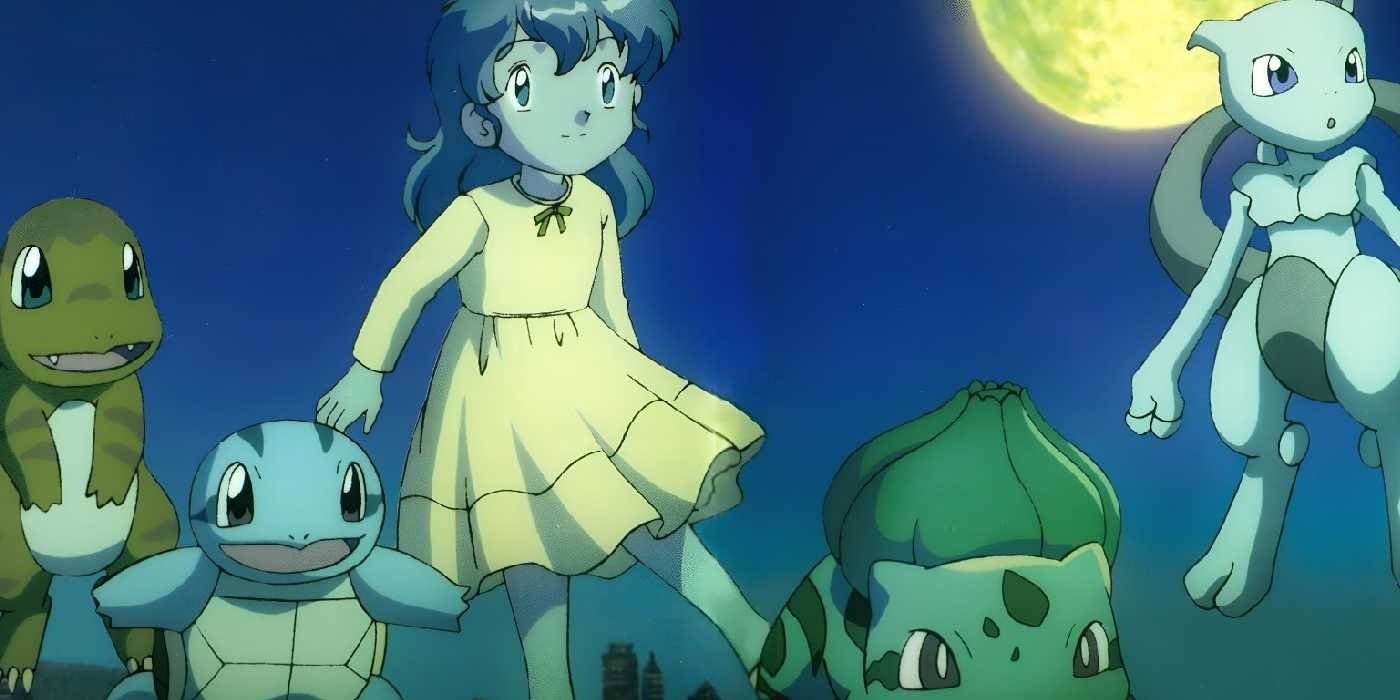 Mewtwo and Ambertwo in Pokémon: The First Movie