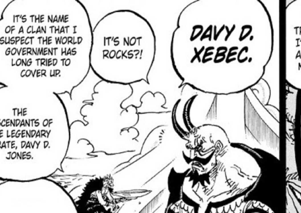 Rocks D. Xebec and Davy D. Jones connection